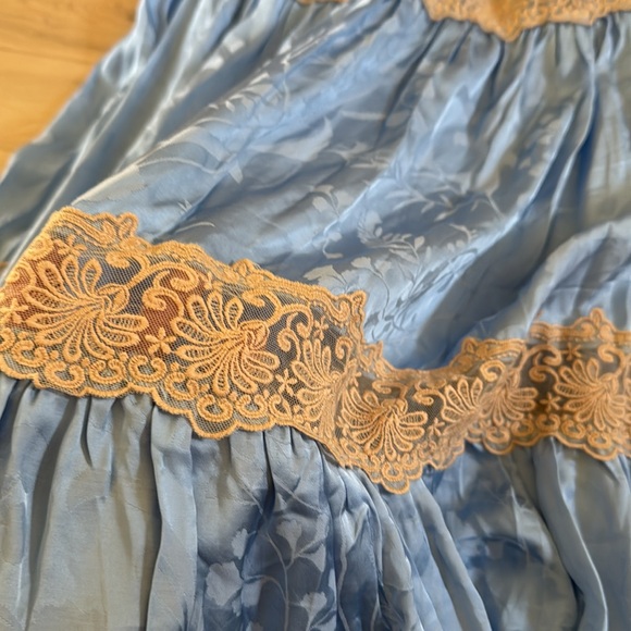 Spell-Women's Ocean Gown Maxi Dress At Free People In Bluebell, Size: XS-New - Picture 12 of 12